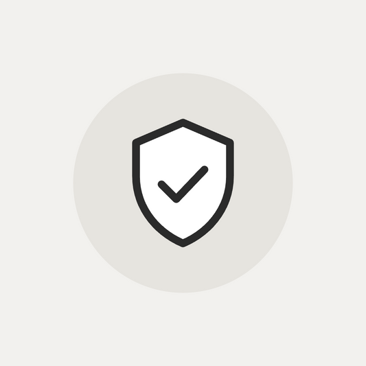 Shipping protection shield icon